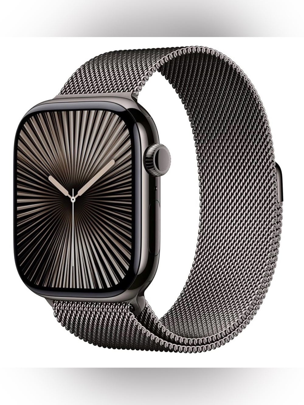 NIB Apple 46mm Milanese Loop Slate Watch Band M/L